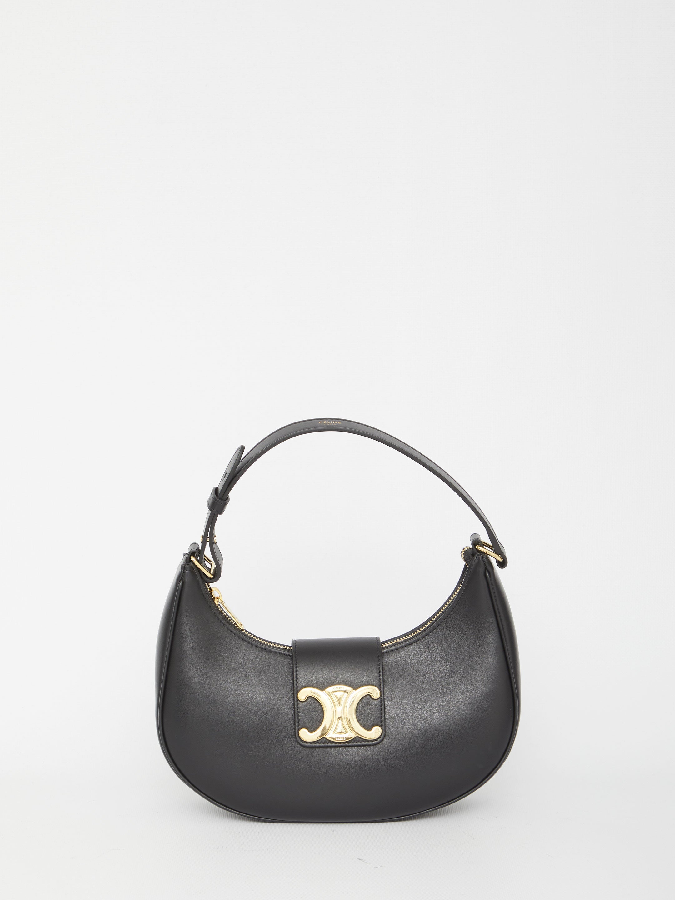 CELINE Mini Ava Triomphe Handbag 23x13.5x6cm