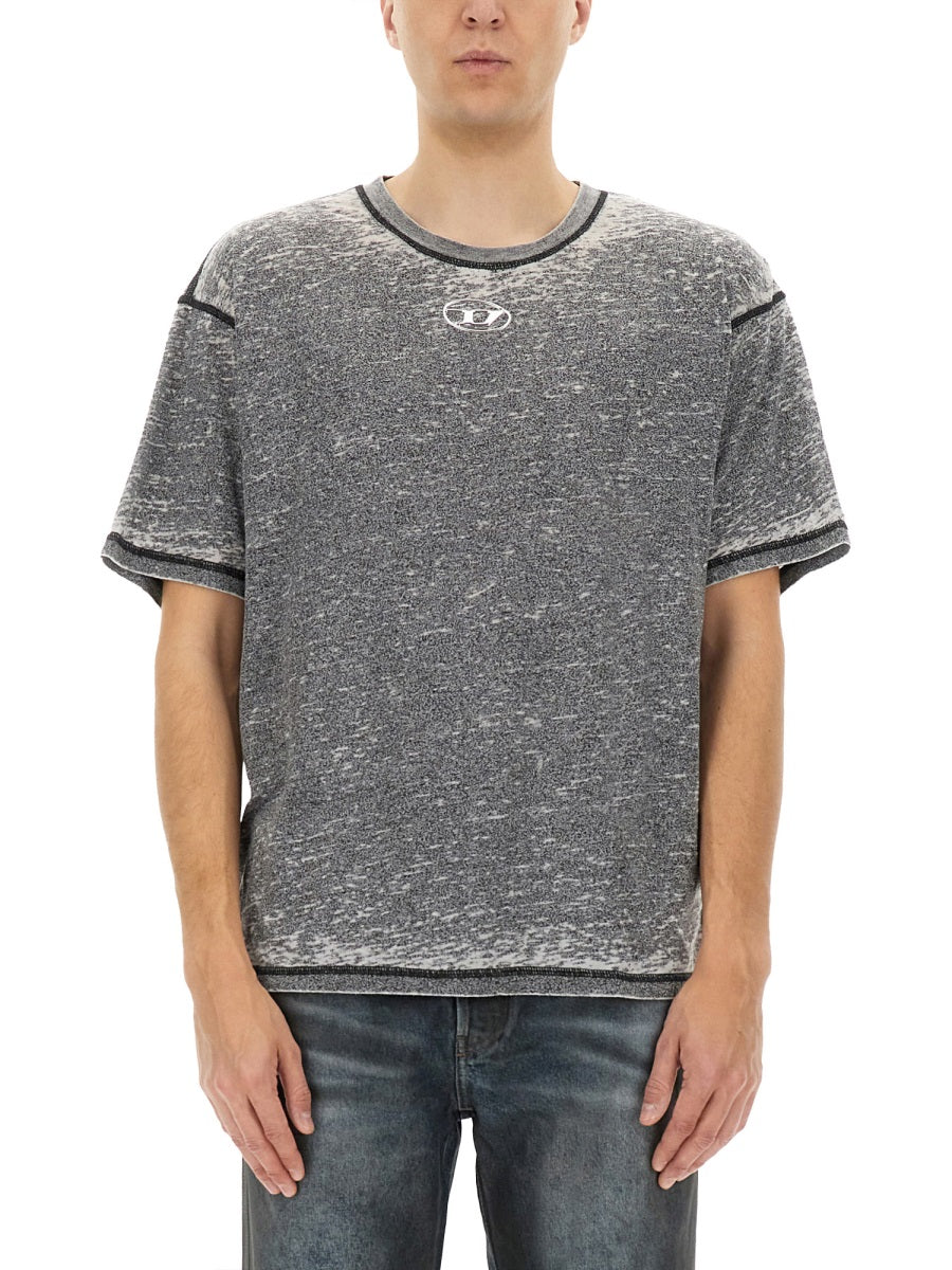 DIESEL Men's Stylish T-Shirt - Size L
