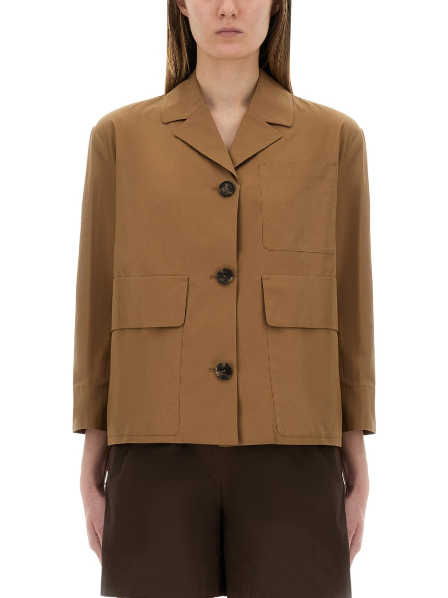 S MAX MARA Priscilla Cotton Jacket (Size 40 IT)