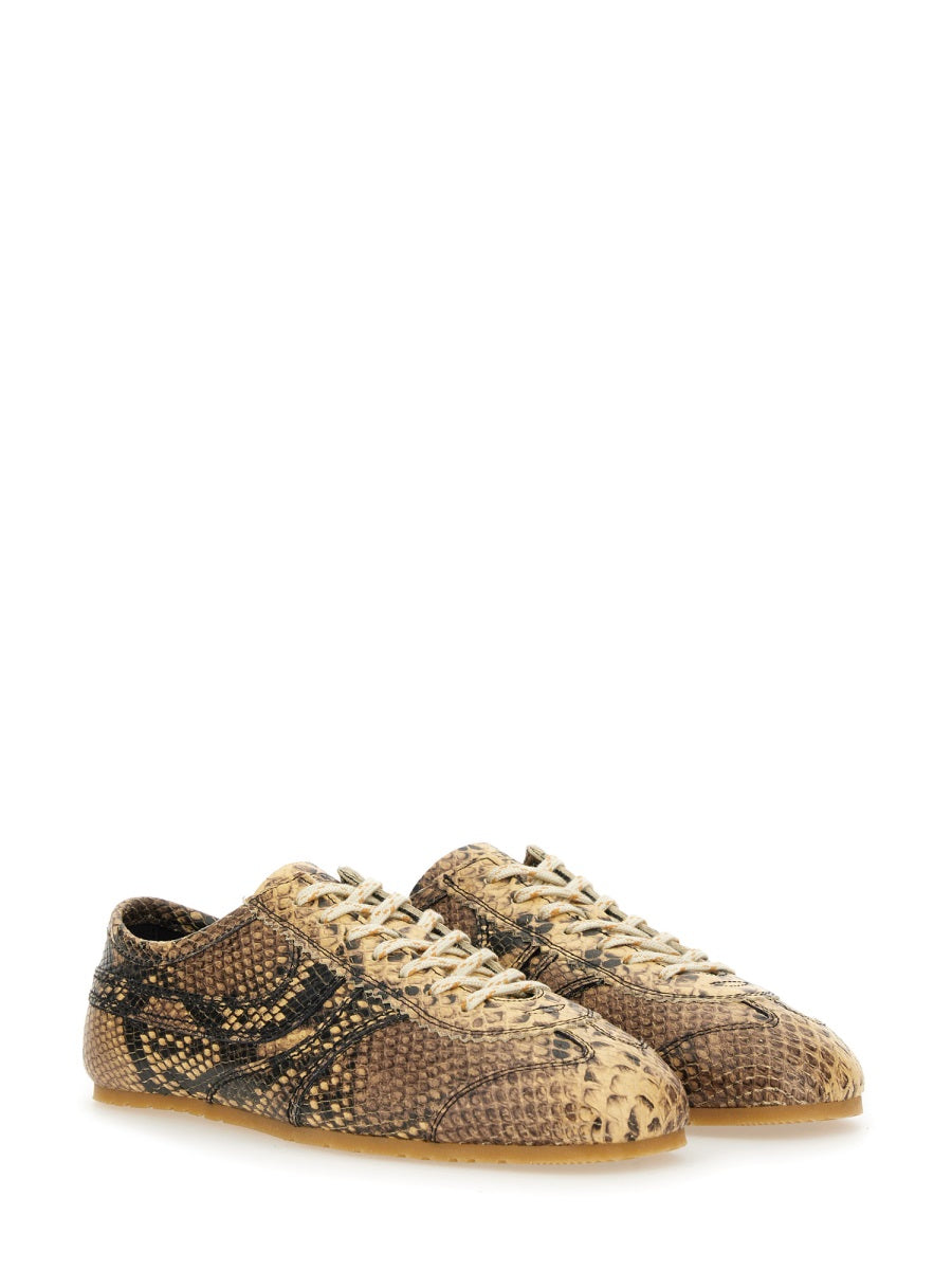 DRIES VAN NOTEN Leather Sneakers for Women - SS25 Collection