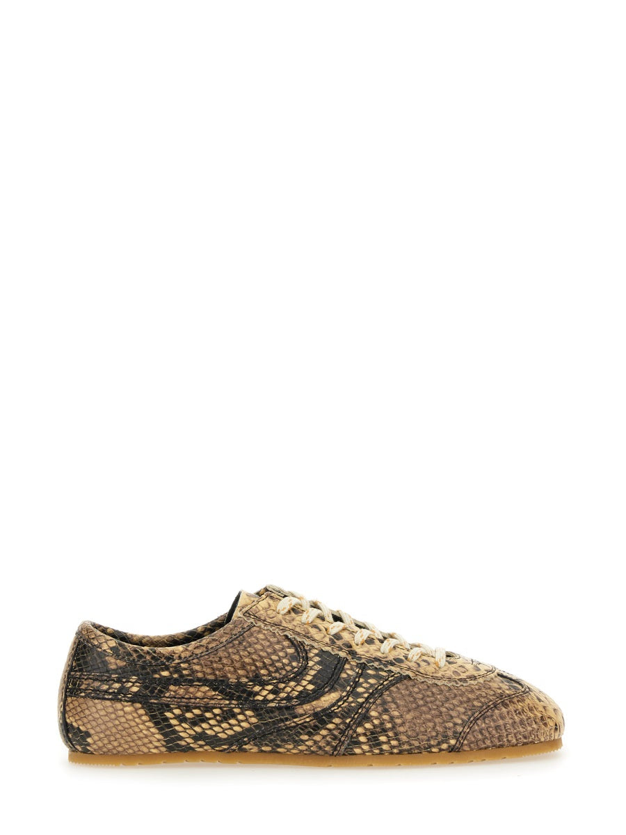 DRIES VAN NOTEN Leather Sneakers for Women - SS25 Collection