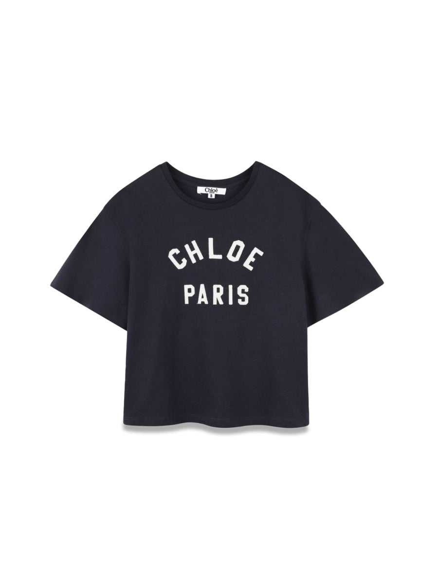 CHLOÉ Girls' Mini Cotton T-Shirt