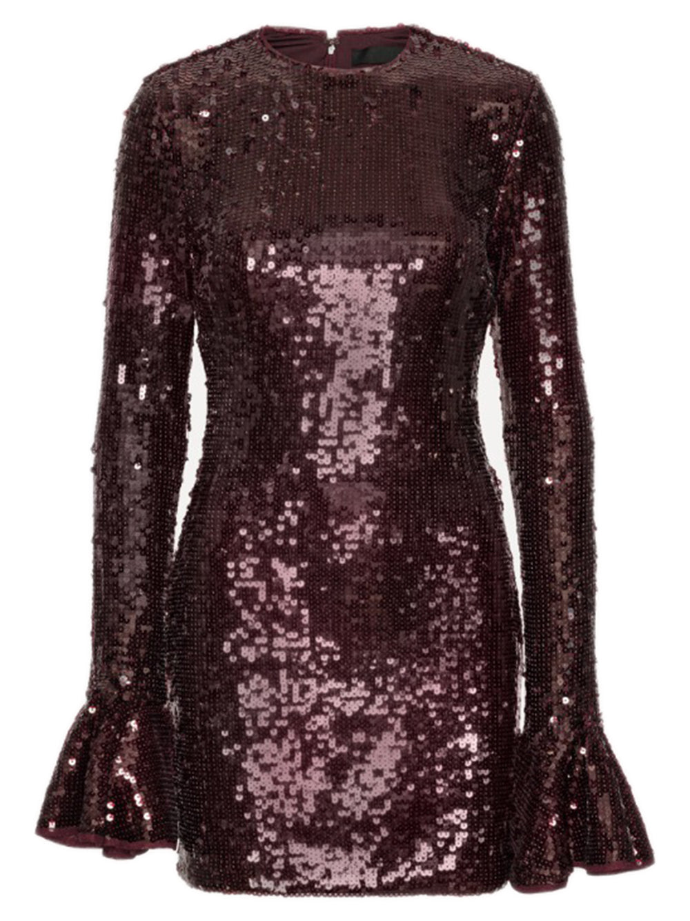 ROTATE BIRGERCHRISTENSEN Flared Cuffs Sequin Mini Dress