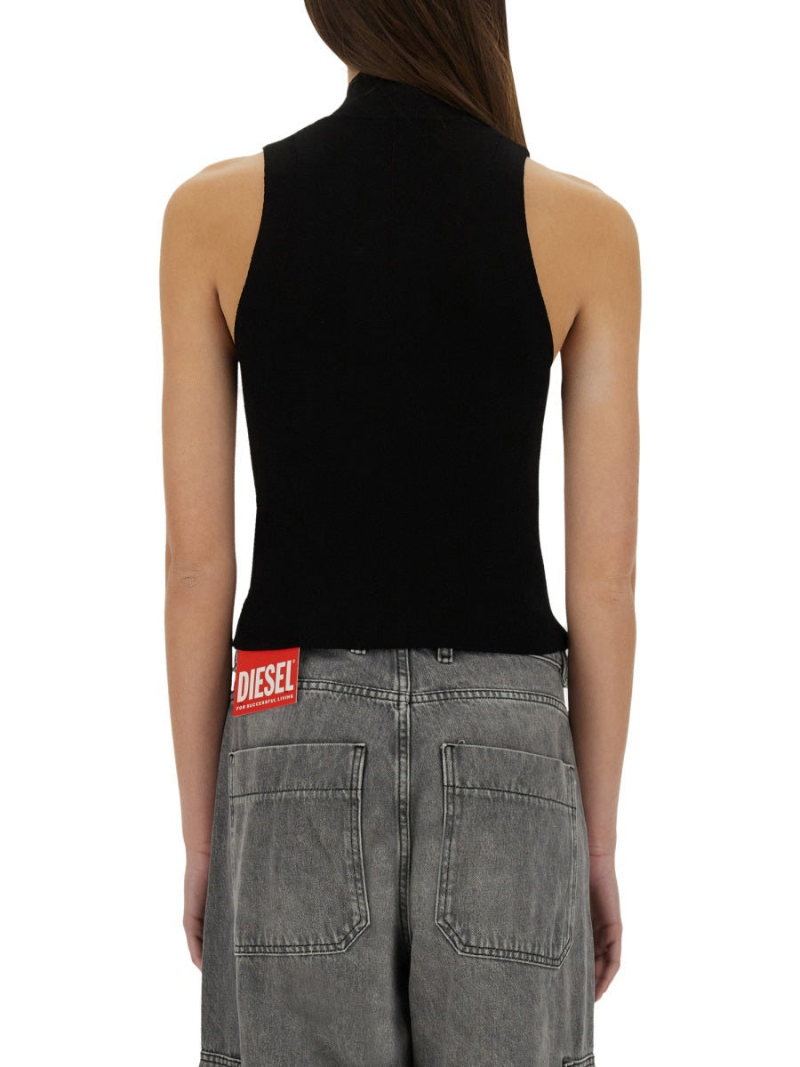 DIESEL Slim Fit Top in Lightweight Fabric - Size S