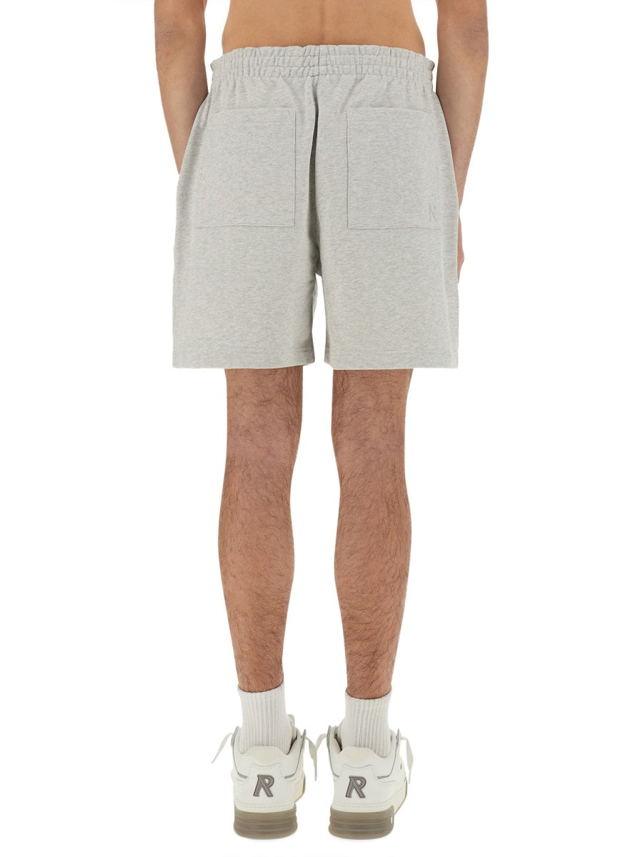 REPRESENT Men's Mini Initial Cotton Shorts - Size L