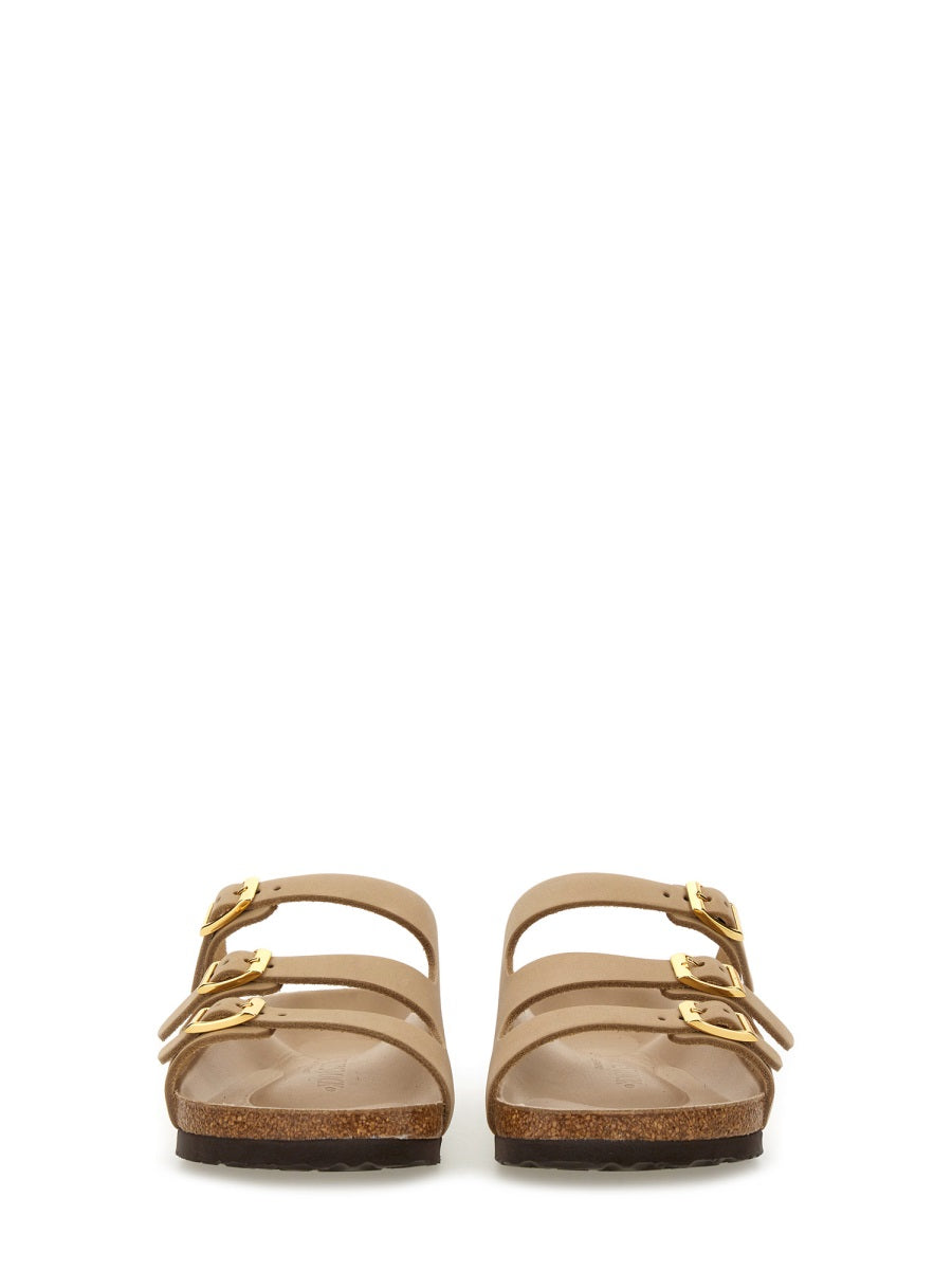 BIRKENSTOCK Narrow Fit Leather Sandal