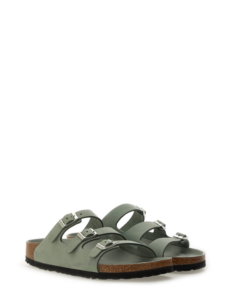 BIRKENSTOCK Narrow Fit Leather Sandal