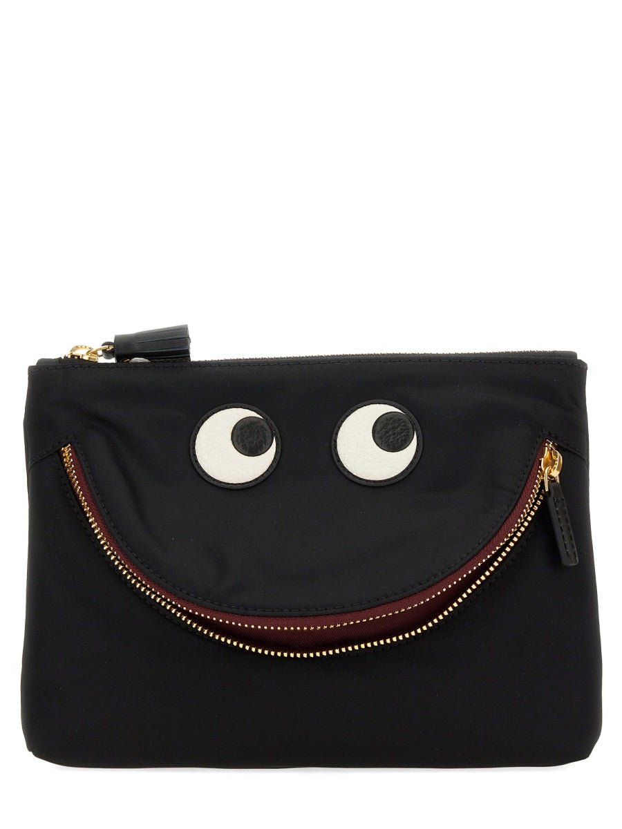 ANYA HINDMARCH Mini Happy Eyes Pouch Handbag