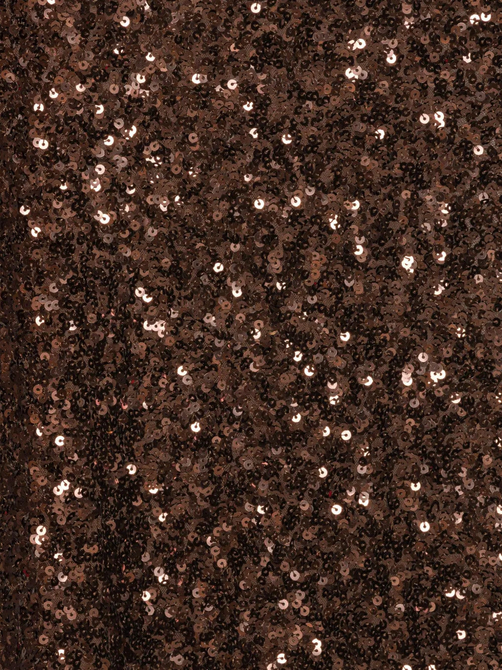 ROTATE BIRGERCHRISTENSEN Sequin Midi Dress with Short Sleeves