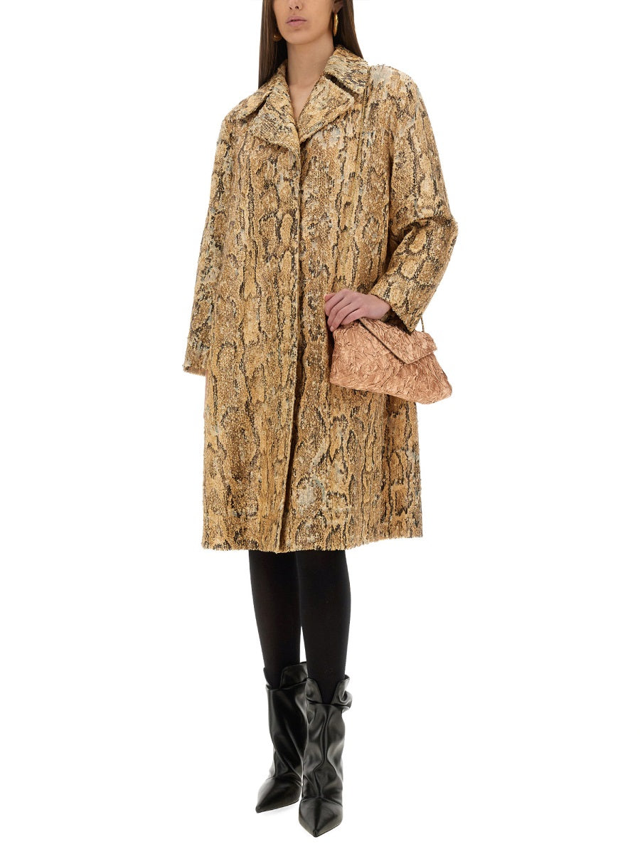 DRIES VAN NOTEN Luxury Long Jacket with Sequins - Size M
