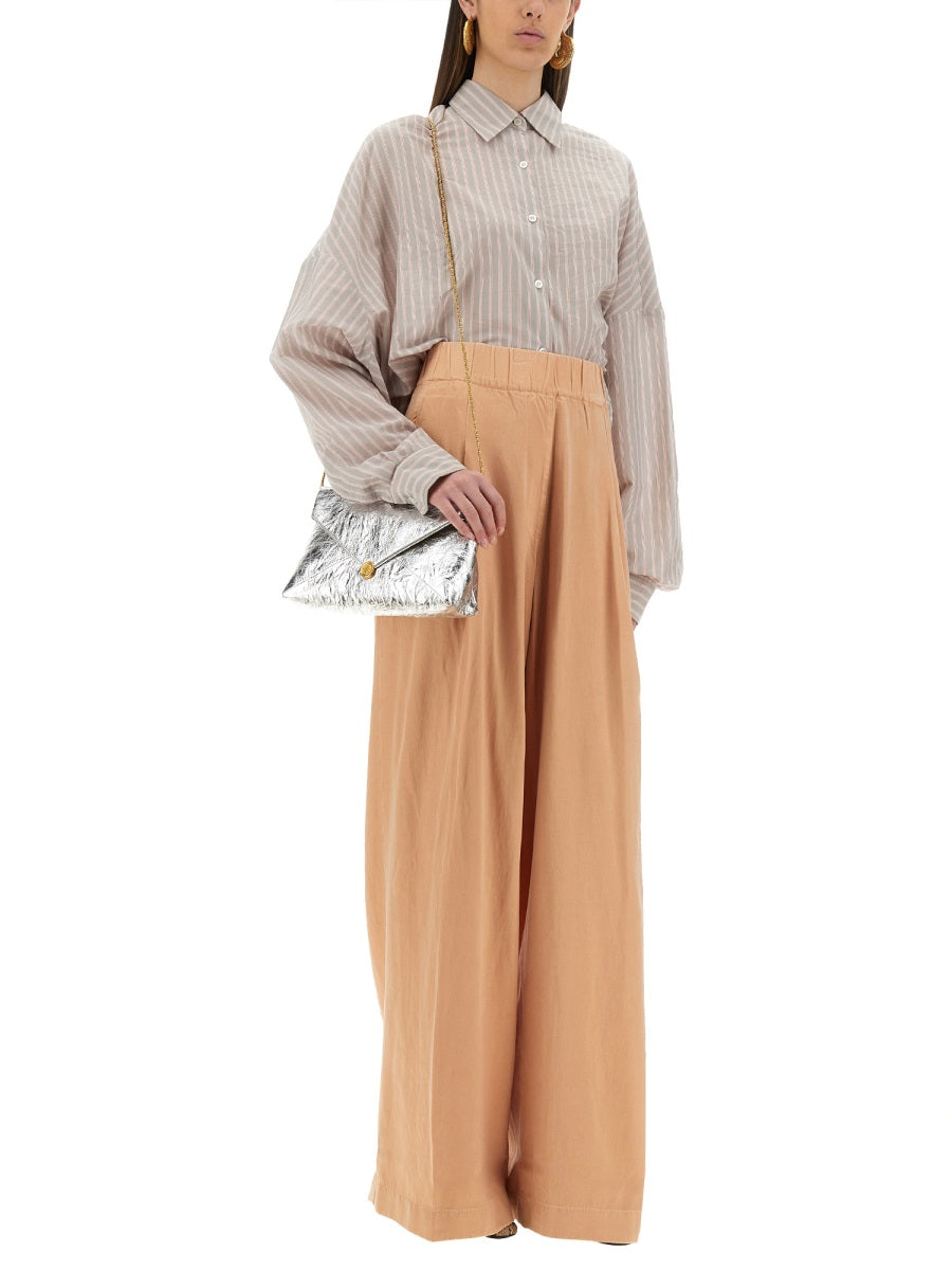 DRIES VAN NOTEN Wide-Leg Pants - Size S