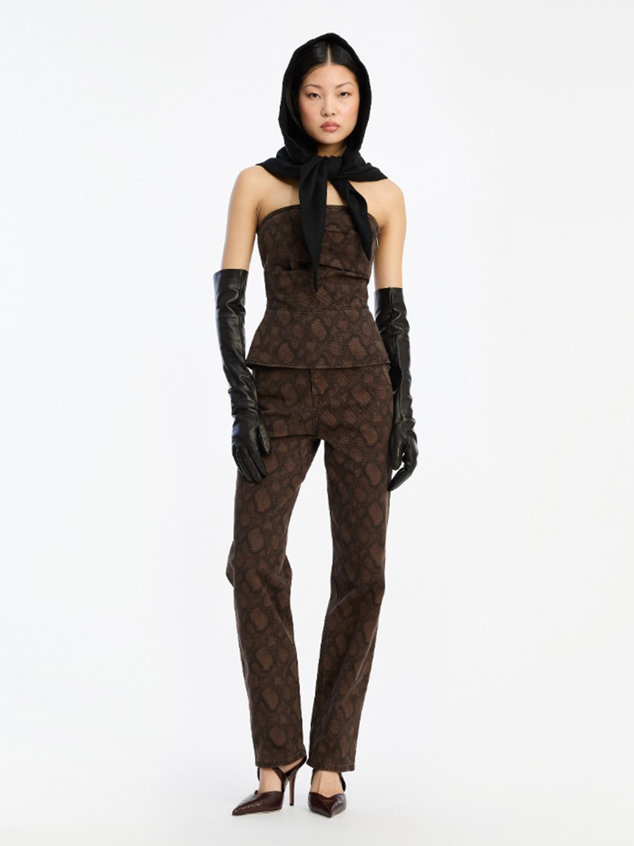 ROTATE BIRGERCHRISTENSEN Printed Jeans - Size 26