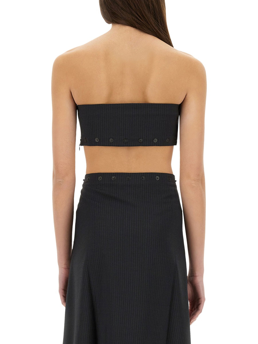 PALOMA WOOL Classic Wool Blend Top - Size S