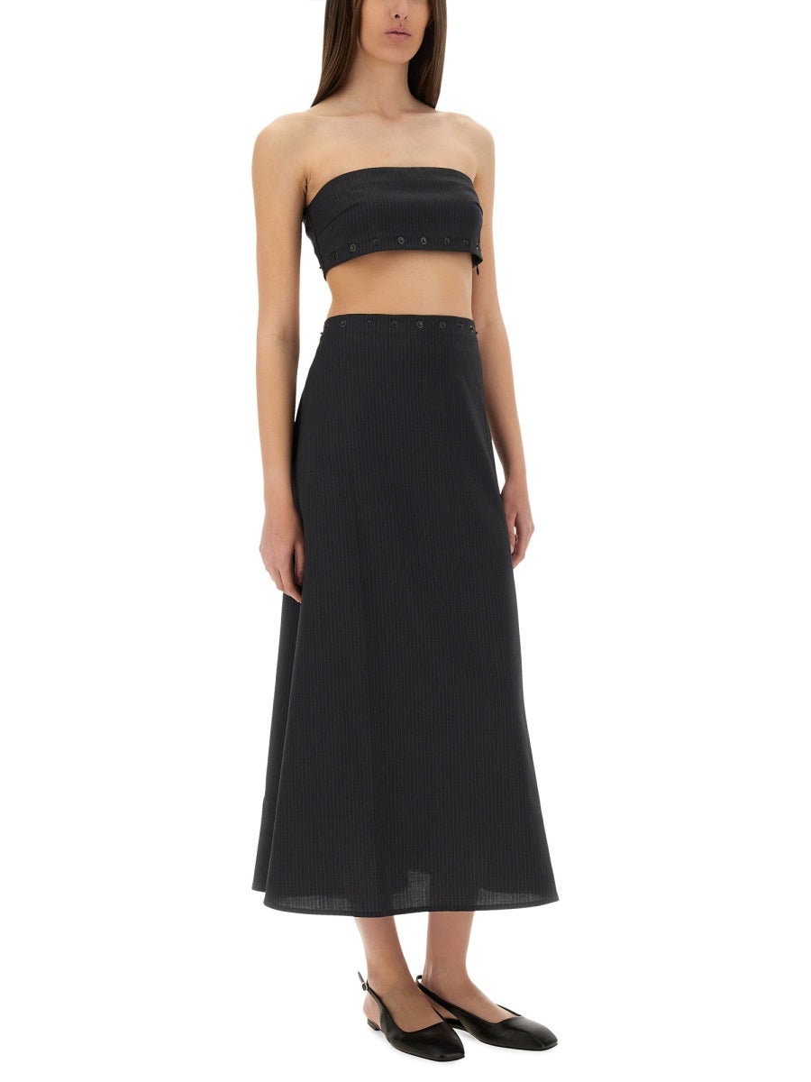 PALOMA WOOL Classic Wool Blend Top - Size S