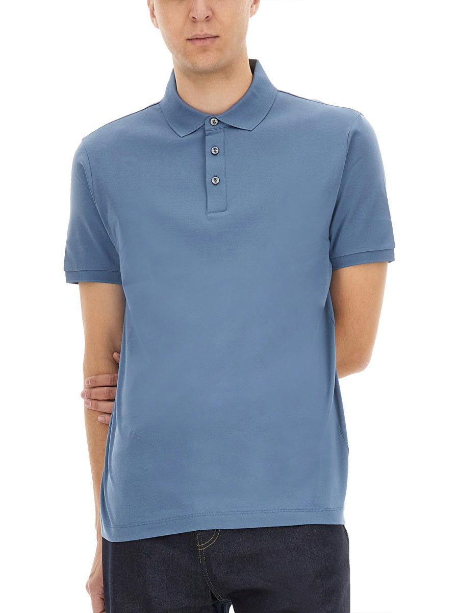 BOSS CAMEL Regular Fit Cotton Polo Shirt