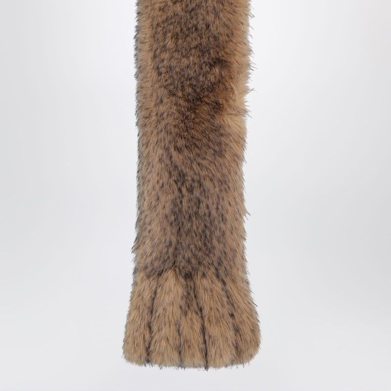 ROTATE BIRGERCHRISTENSEN Voluminous Synthetic Fur Scarf
