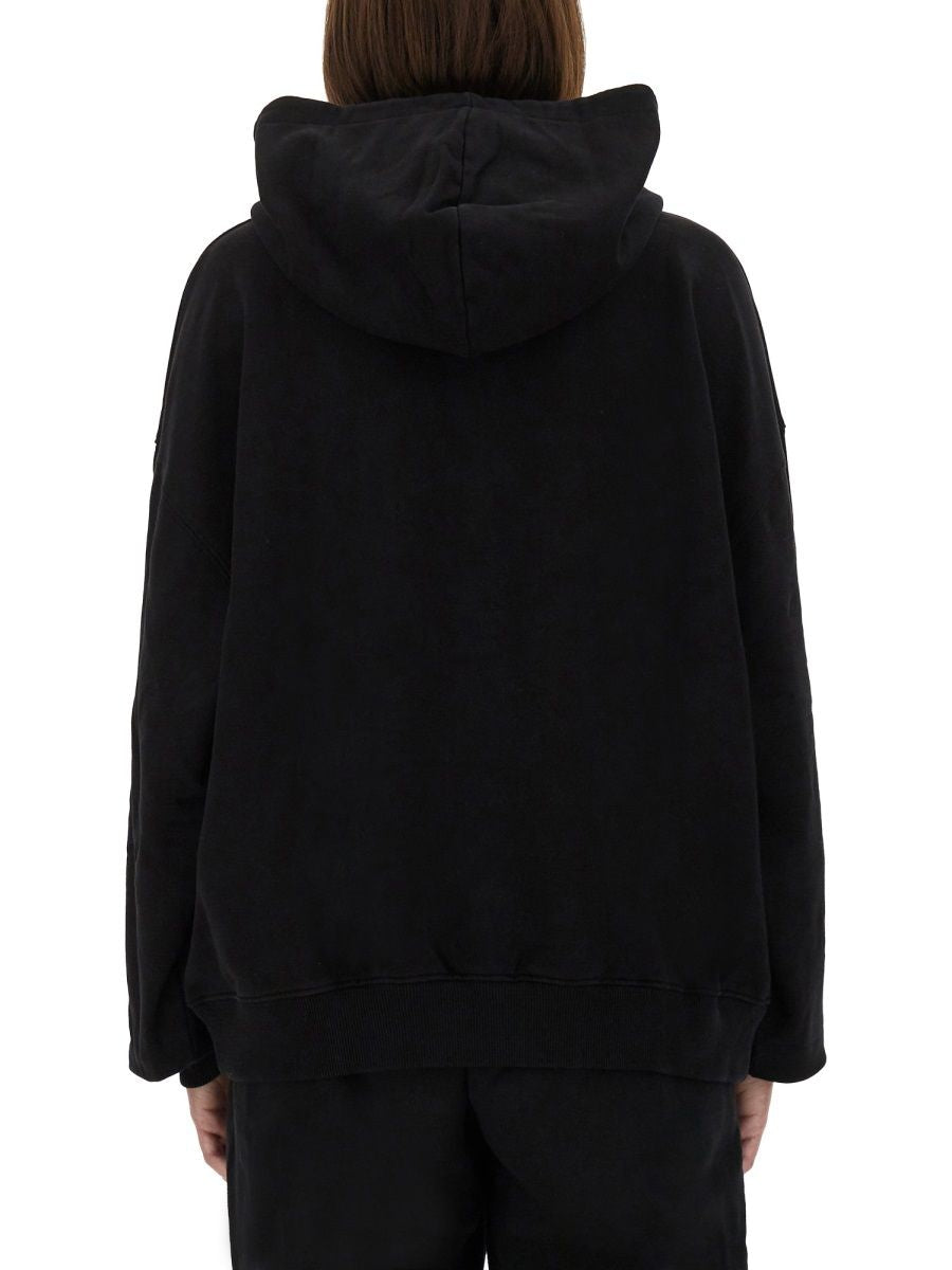 ROTATE BIRGER CHRISTENSEN Hooded Sweatshirt with Logo - Size S