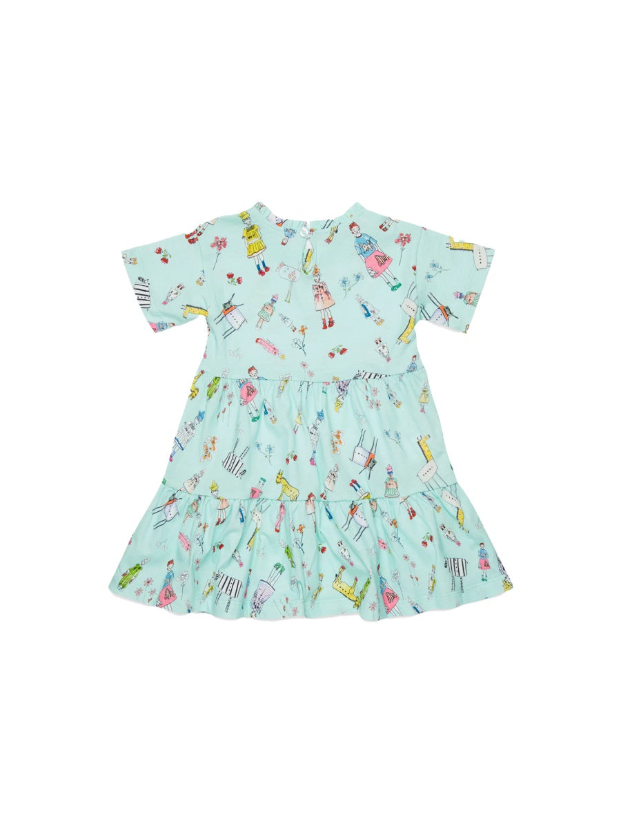 MARNI Mini Cotton Dress for Baby Girls
