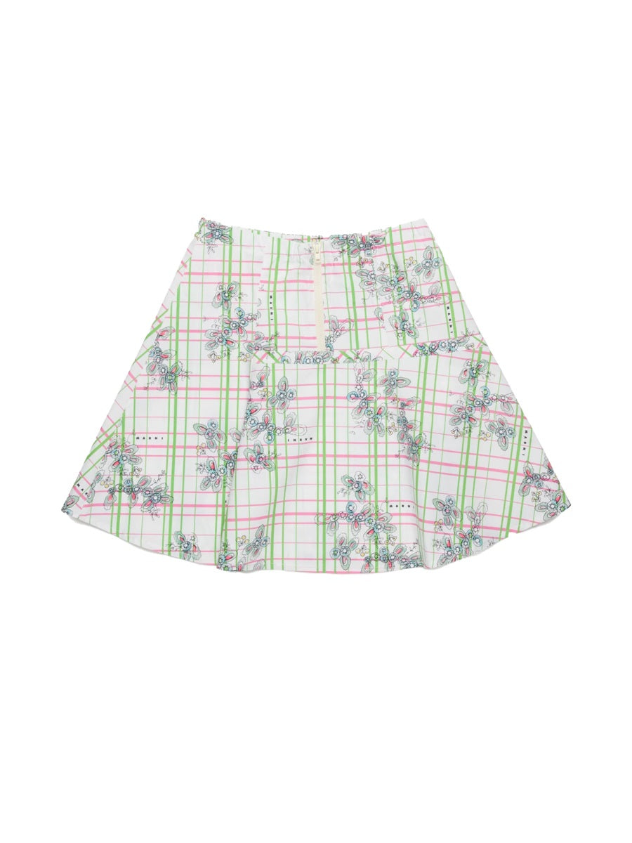 MARNI Kids' Mini Cotton Skirt