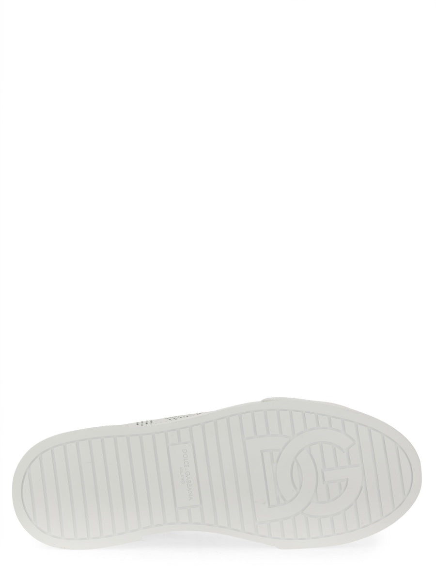 DOLCE & GABBANA Luxury Leather Portofino Sneakers for Men