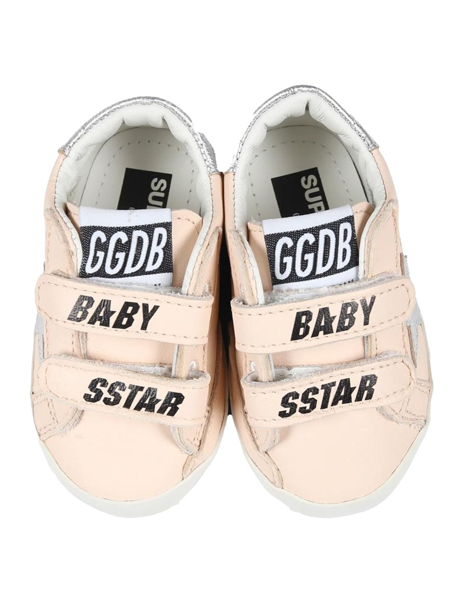GOLDEN GOOSE Mini Leather Sneakers for Baby