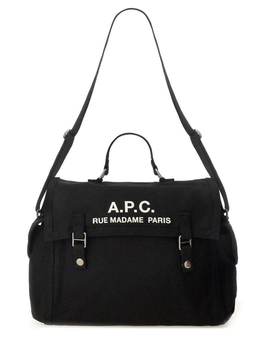 A.P.C. Men's Logo Shoulder Handbag