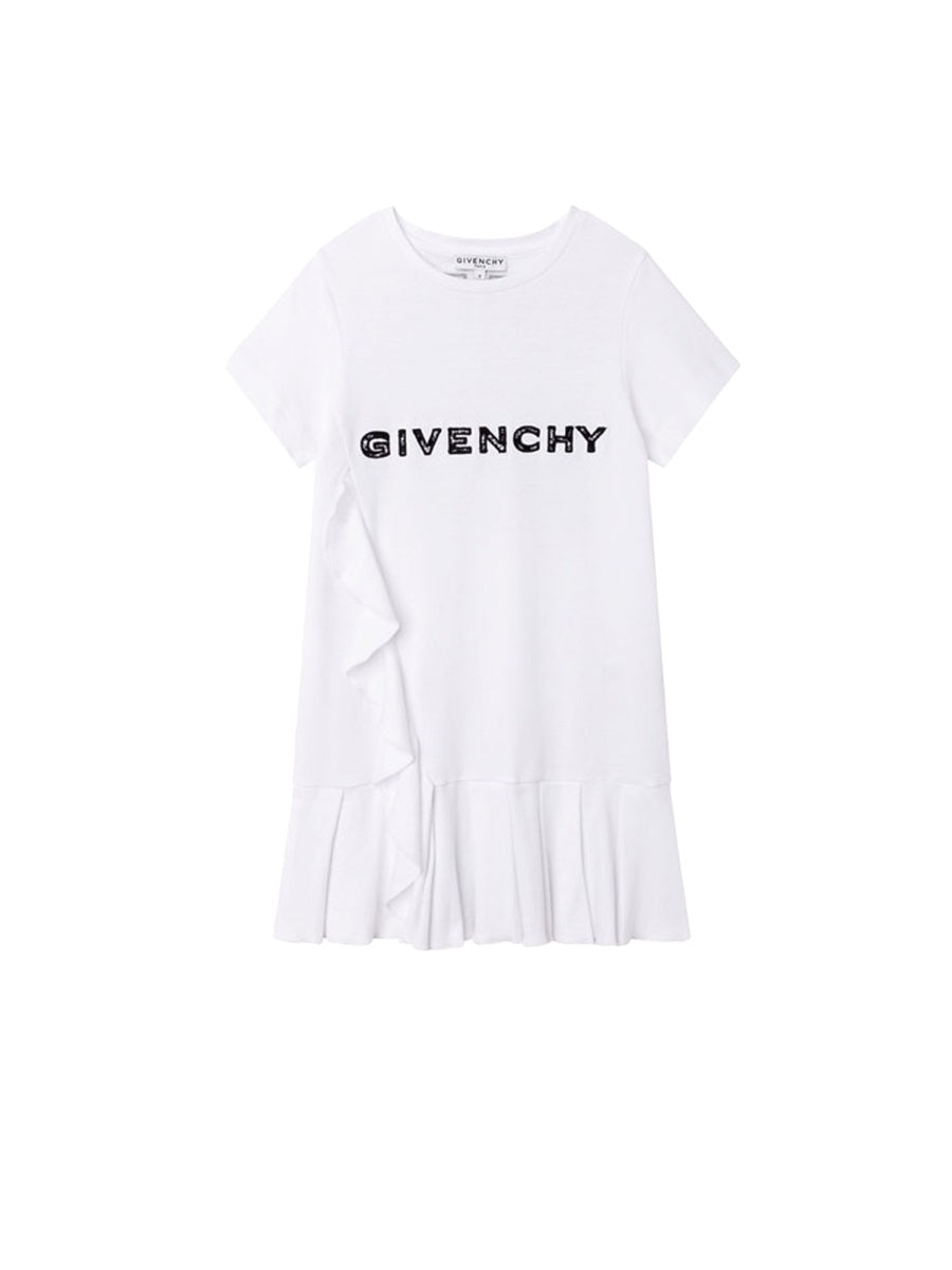 GIVENCHY Elegant Cotton Mini Dress for Teens