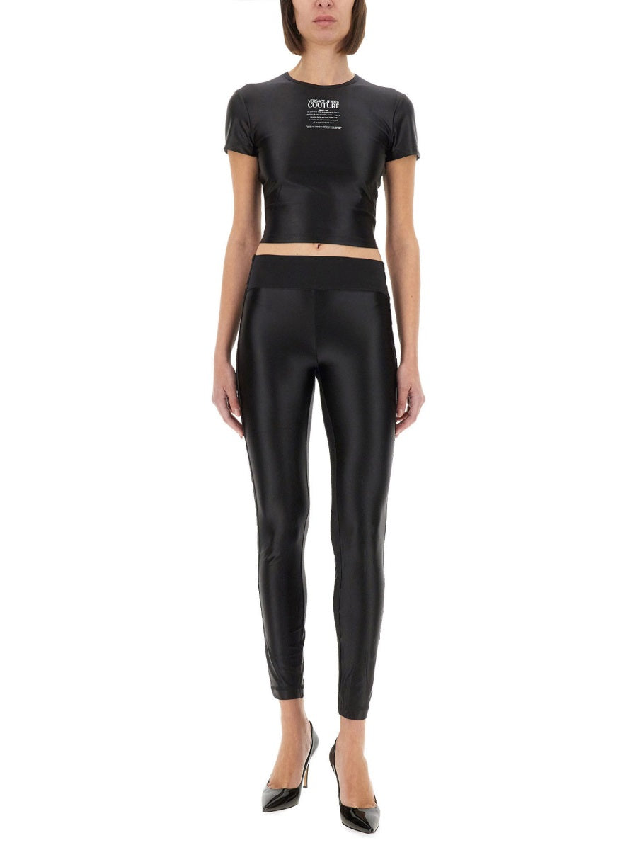 VERSACE JEANS COUTURE Slim Fit Leggings - Perfect for SS25 - Size S