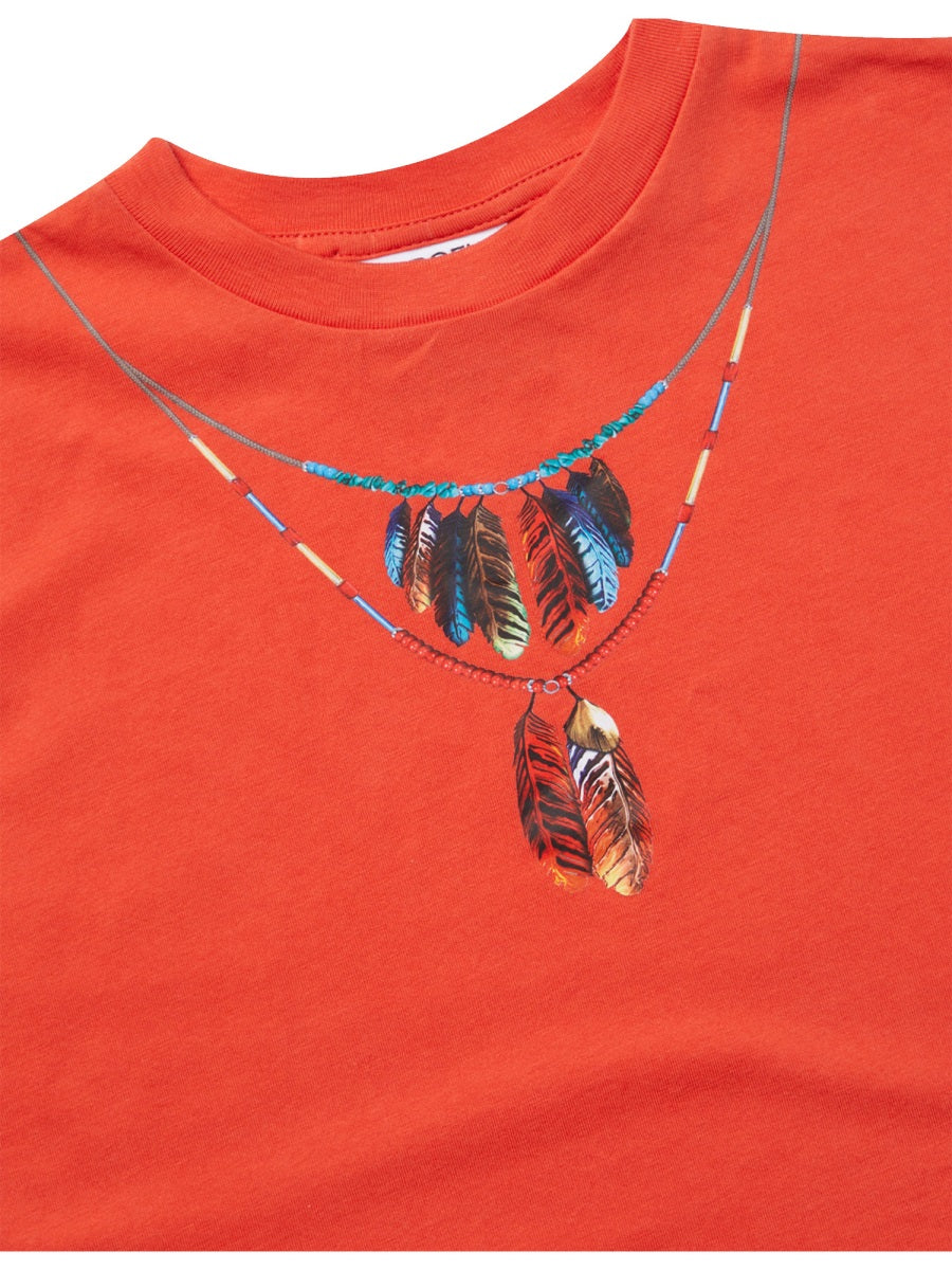 MARCELO BURLON COUNTY OF MILAN Mini Top with Bangs for Girls