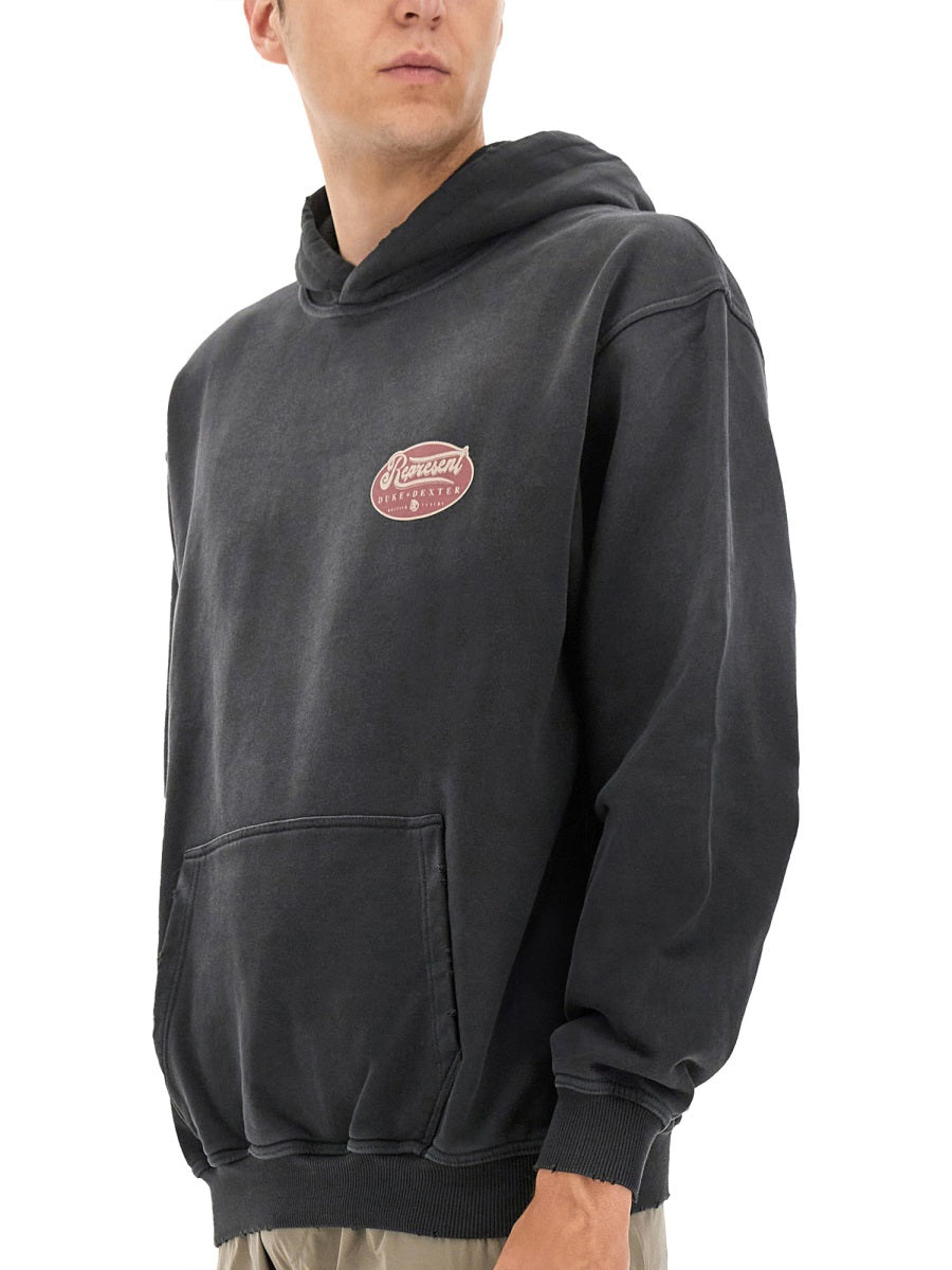 REPRESENT Luxury Regular Fit Sweatshirt - Size M