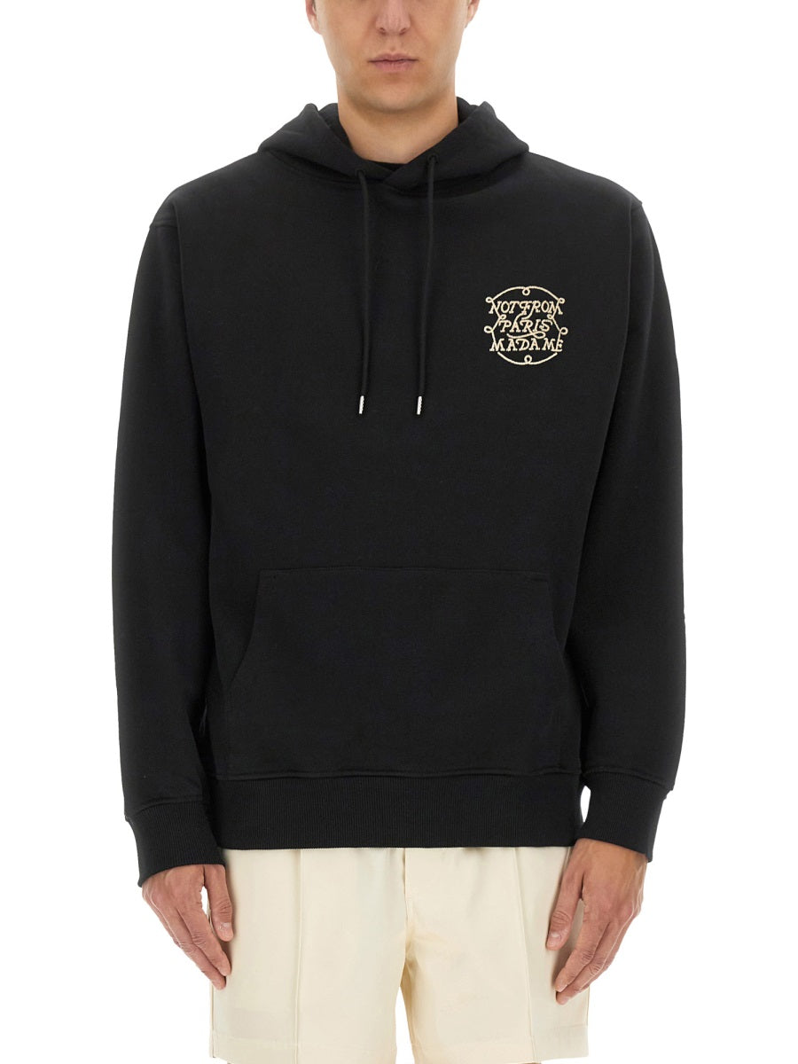 DRÔLE DE MONSIEUR Slogan Sweatshirt - Regular Fit - Size L