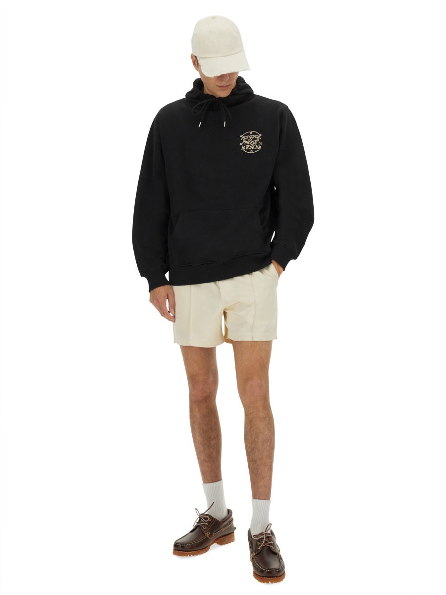 DRÔLE DE MONSIEUR Slogan Sweatshirt - Regular Fit - Size L