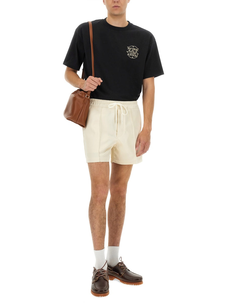 DRÔLE DE MONSIEUR Men's Classic Fit Cotton T-Shirt - Size L