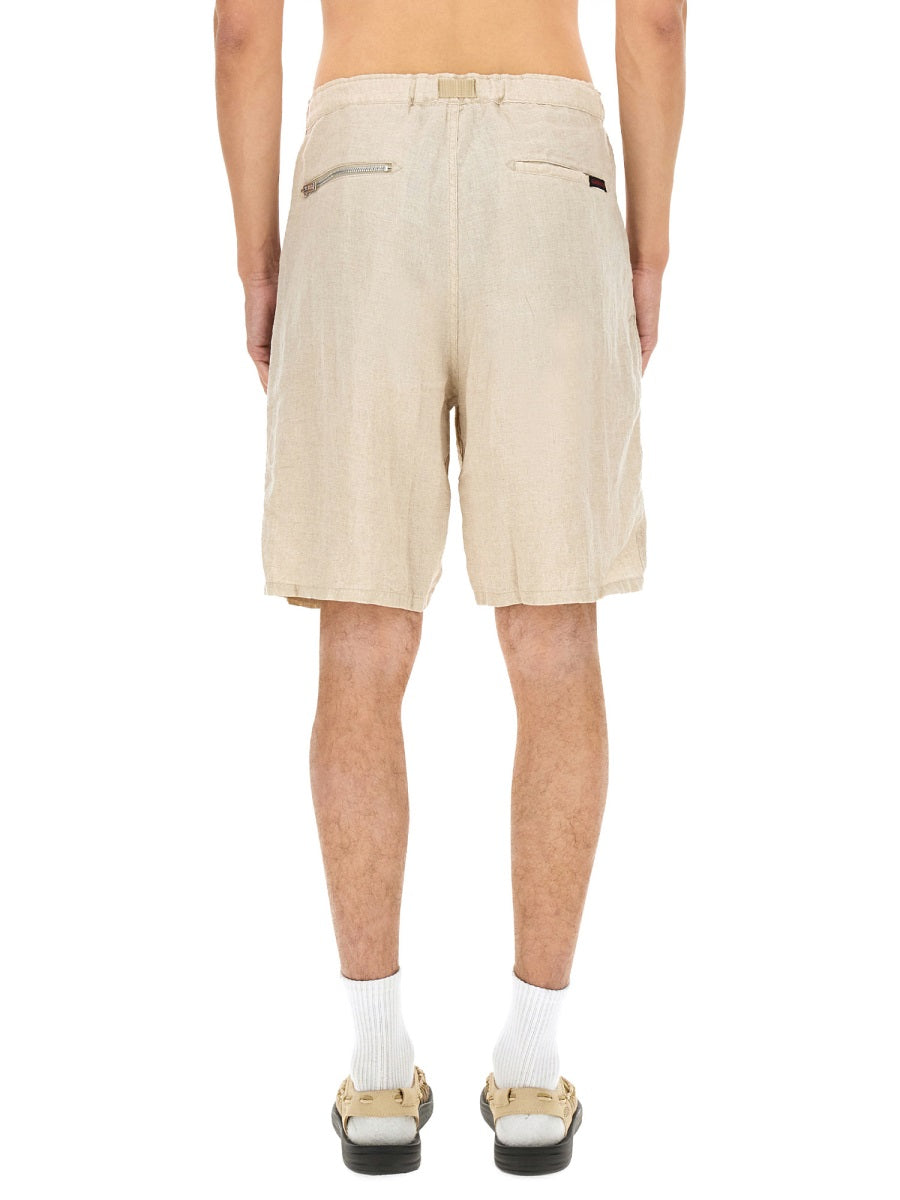 UNDERCOVER Linen Shorts - Regular Fit