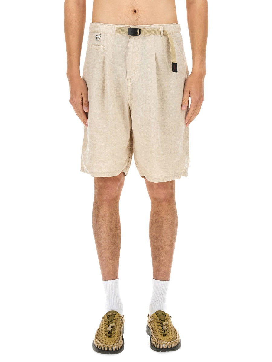UNDERCOVER Linen Shorts - Regular Fit