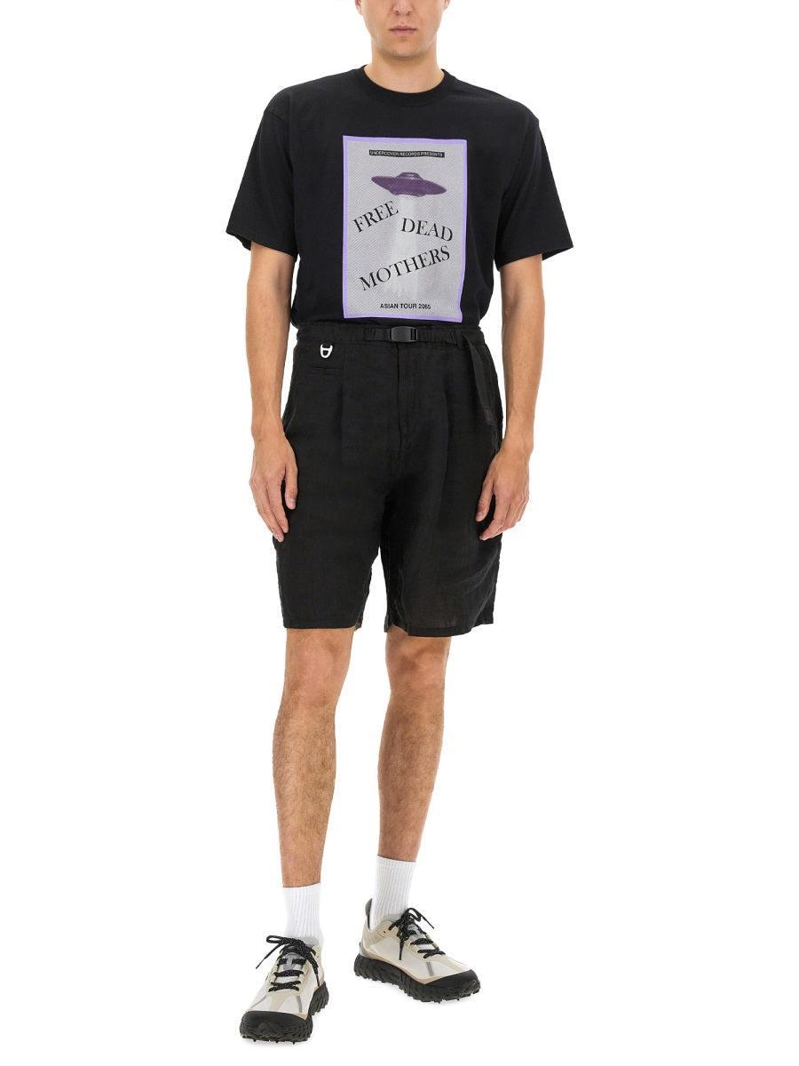 UNDERCOVER Linen Shorts Size 3