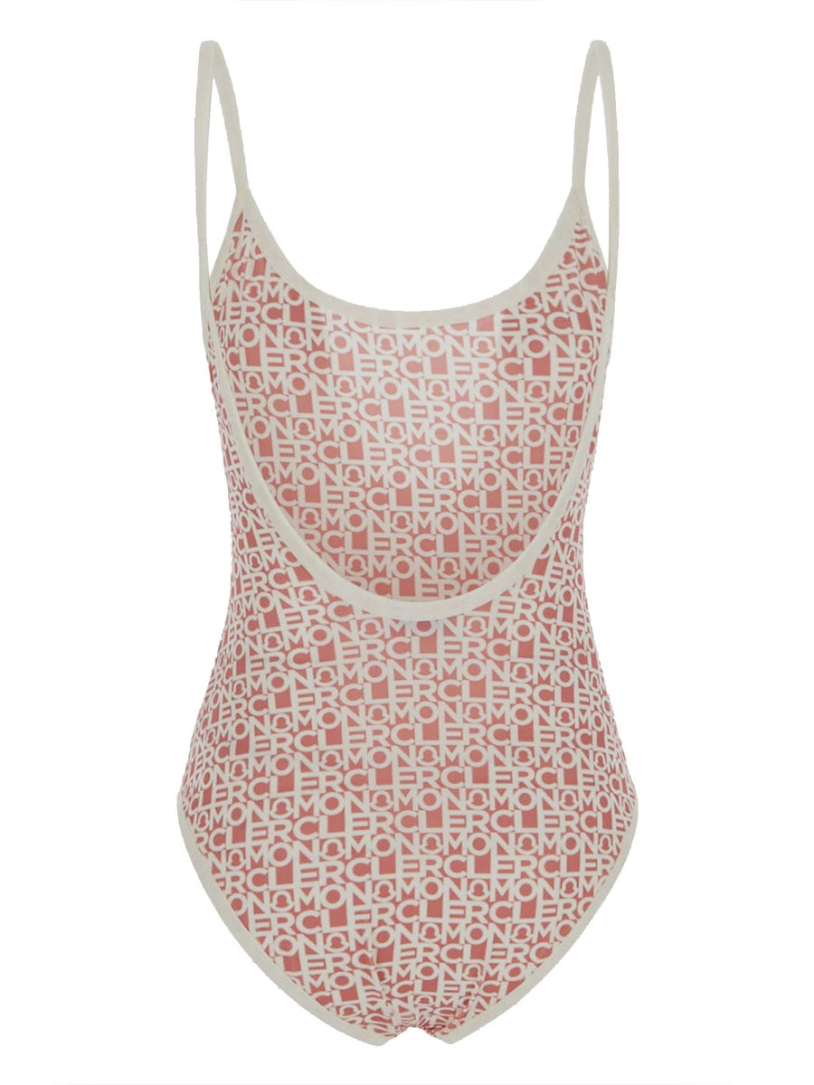 MONCLER Elegant One Piece Swimsuit with Logo