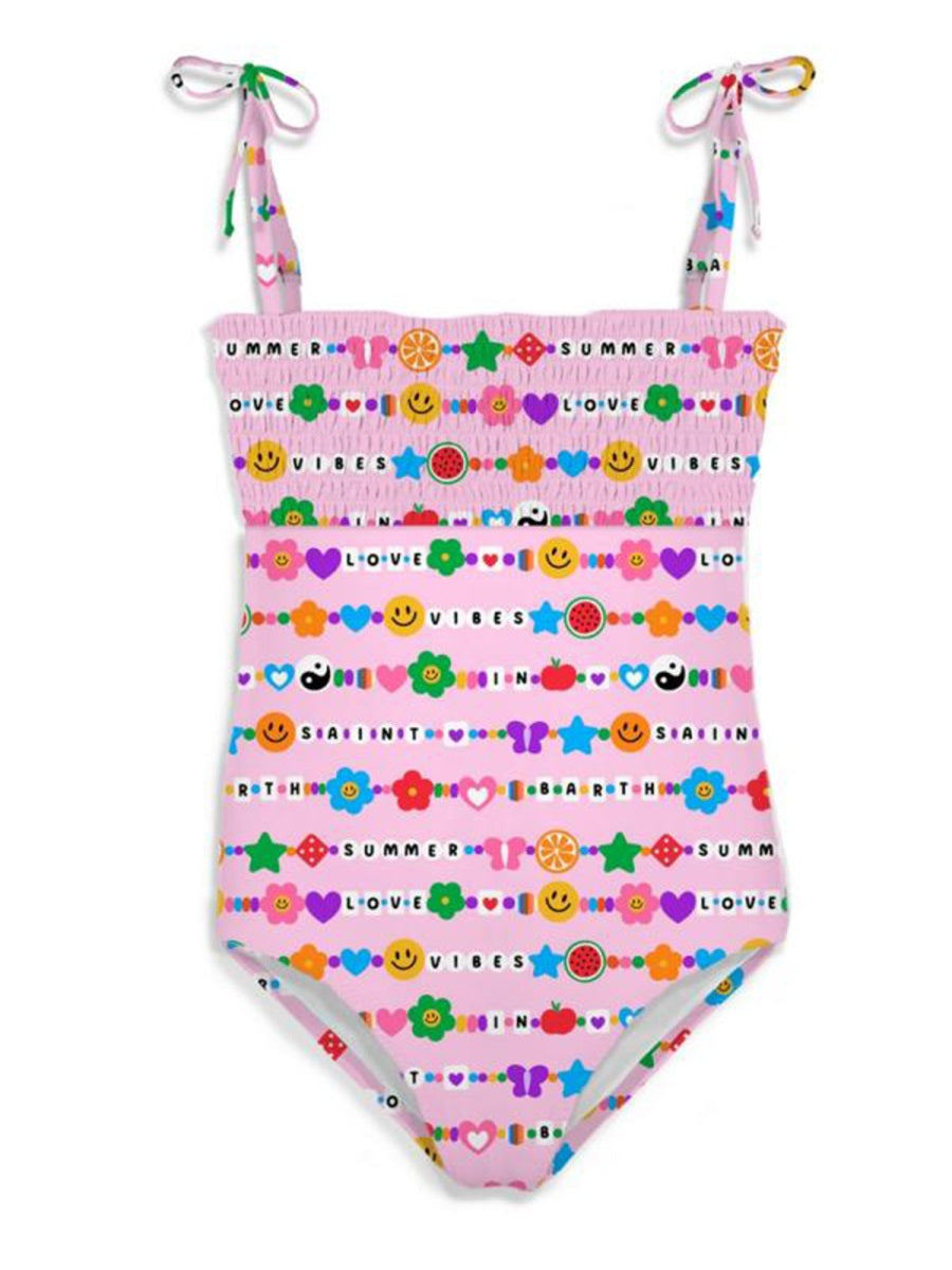 MC2 SAINT BARTH Mini Swimsuit for Girls