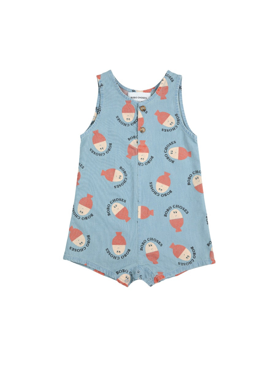 BOBO CHOSES Mini Unisex Cotton Jumpsuit