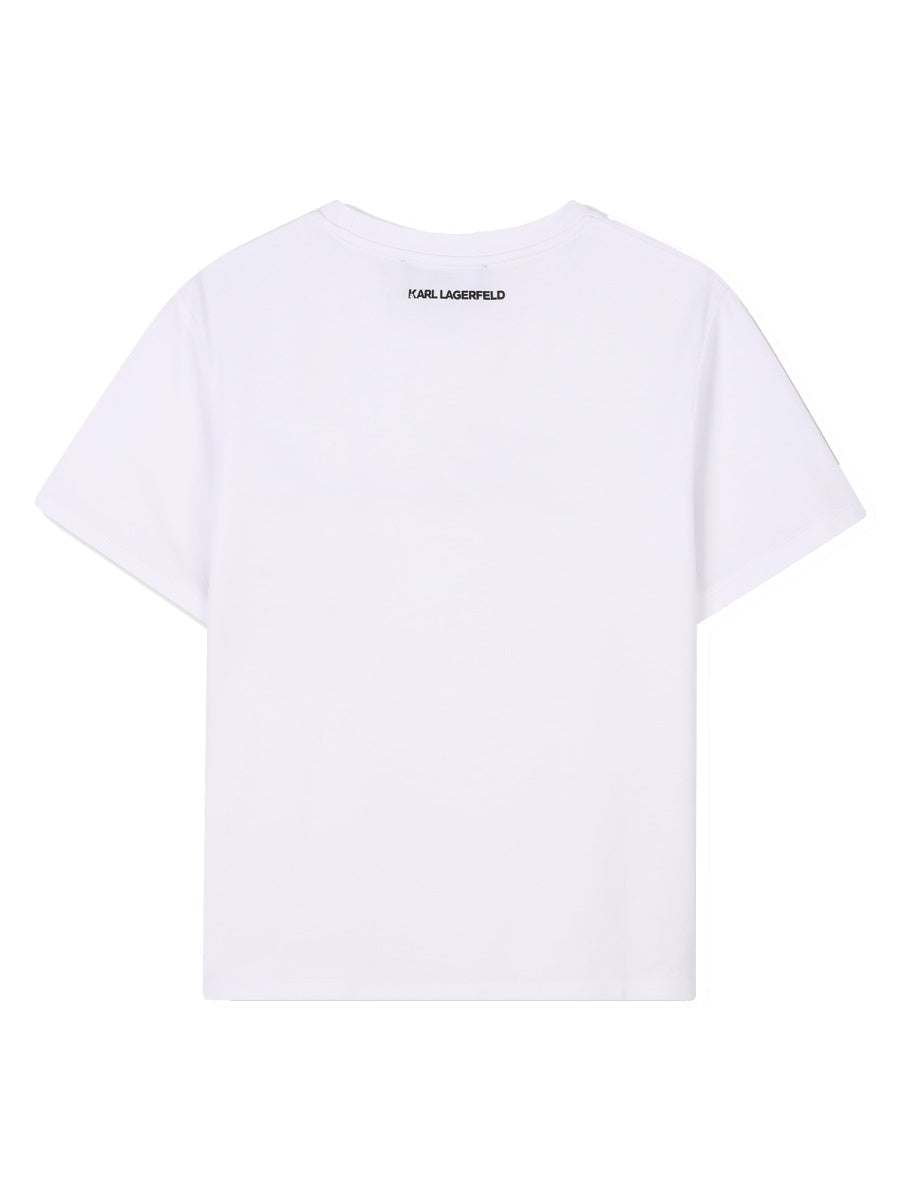 KARL LAGERFELD Chic Girls' T-Shirt - SS25