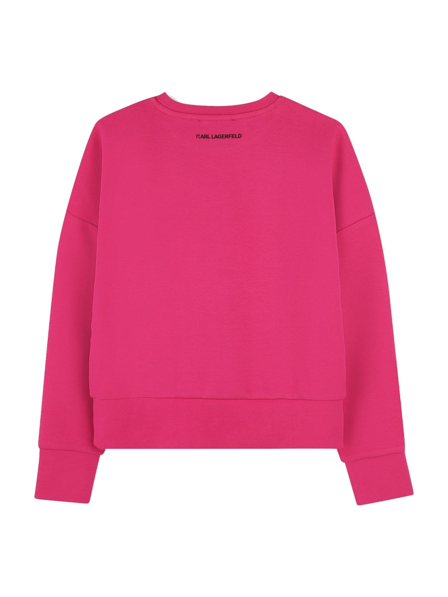 KARL LAGERFELD Girls' Mini Sweatshirt