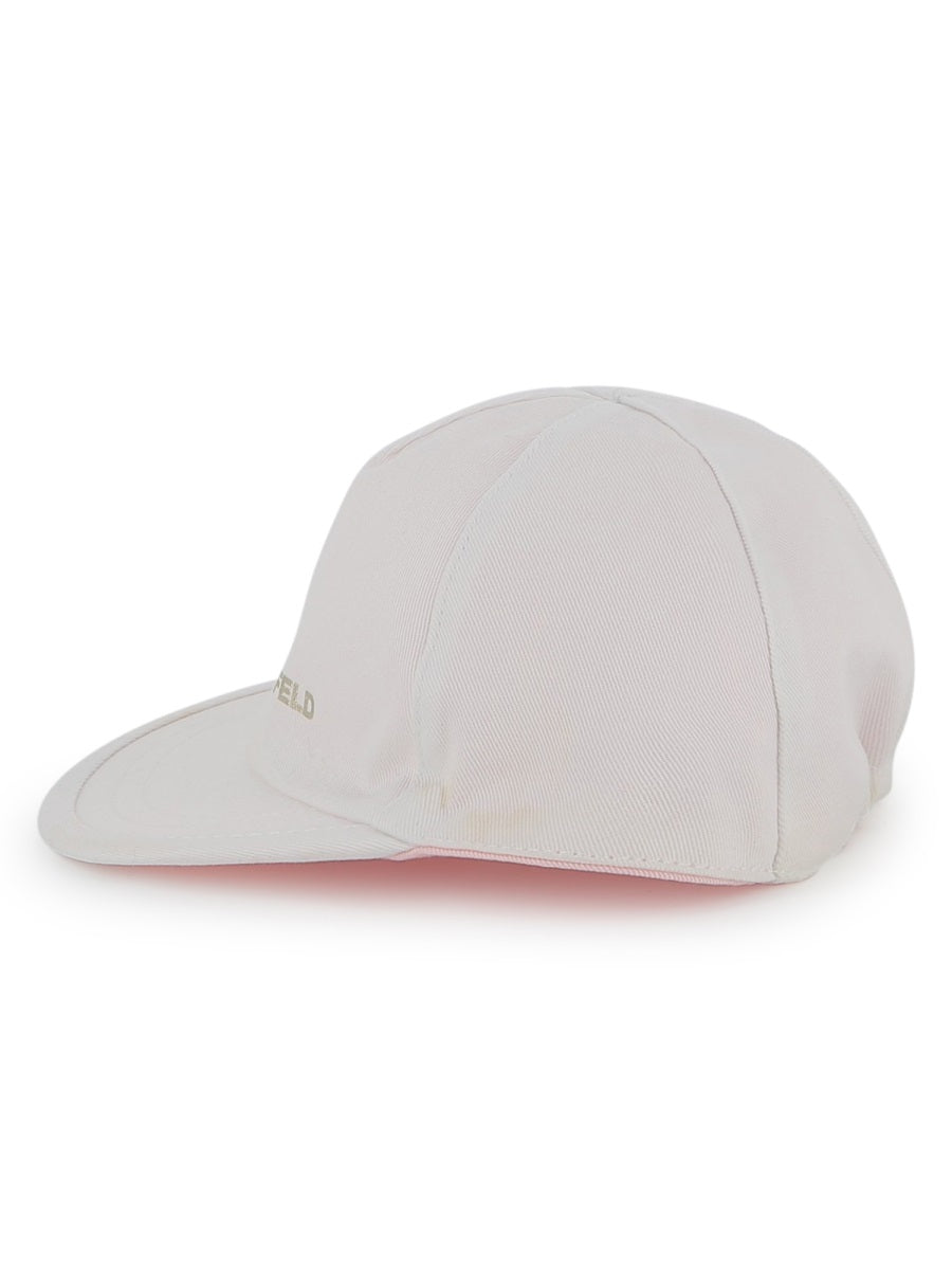 KARL LAGERFELD Mini Cotton Hat for Girls