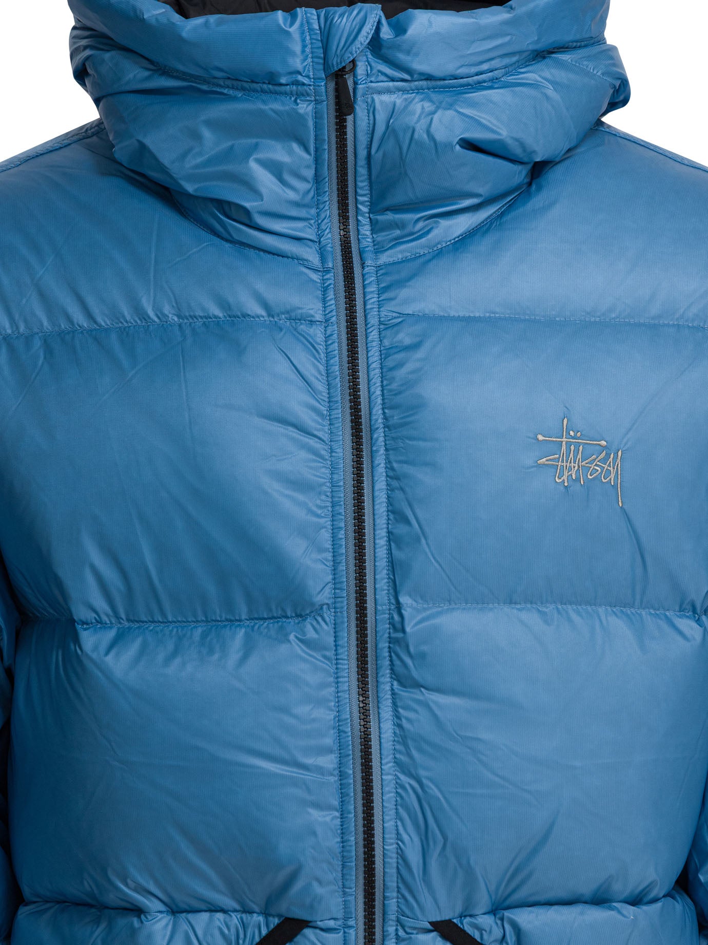 STUSSY Men's Nylon Down Jacket - Regular Fit