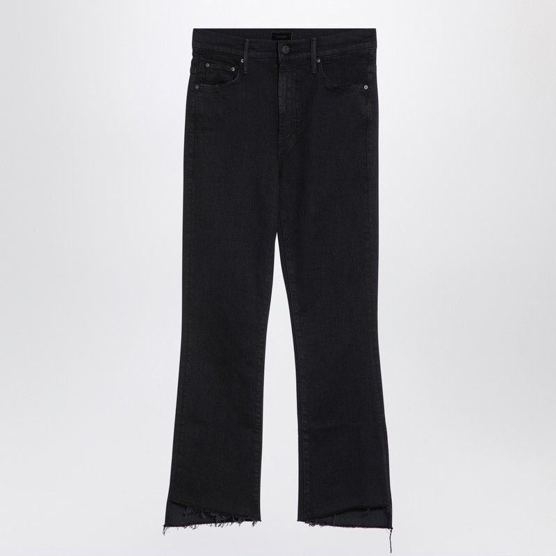 MOTHER The Insider Crop Step Fray Jeans - High Waist