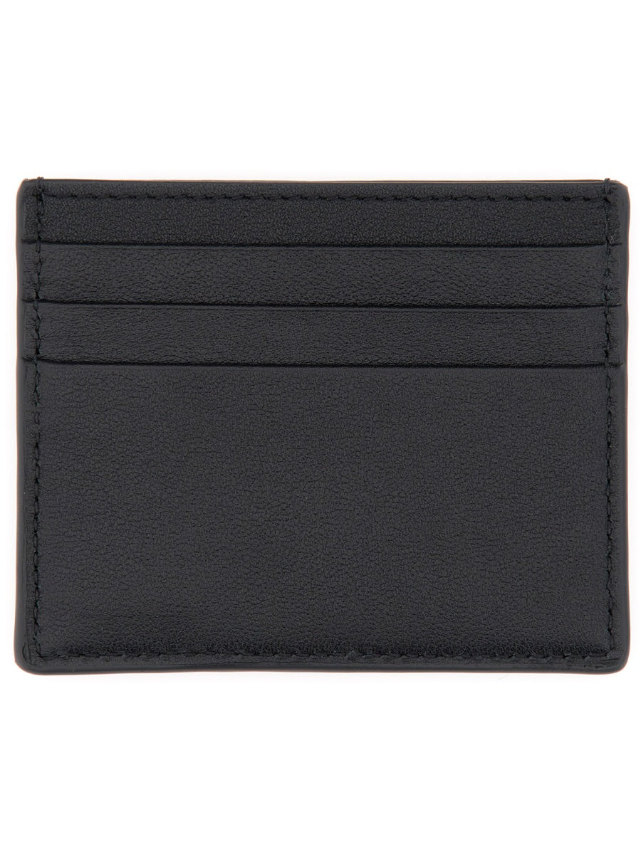 VALENTINO GARAVANI Calfskin Vlogo Signature Card Holder