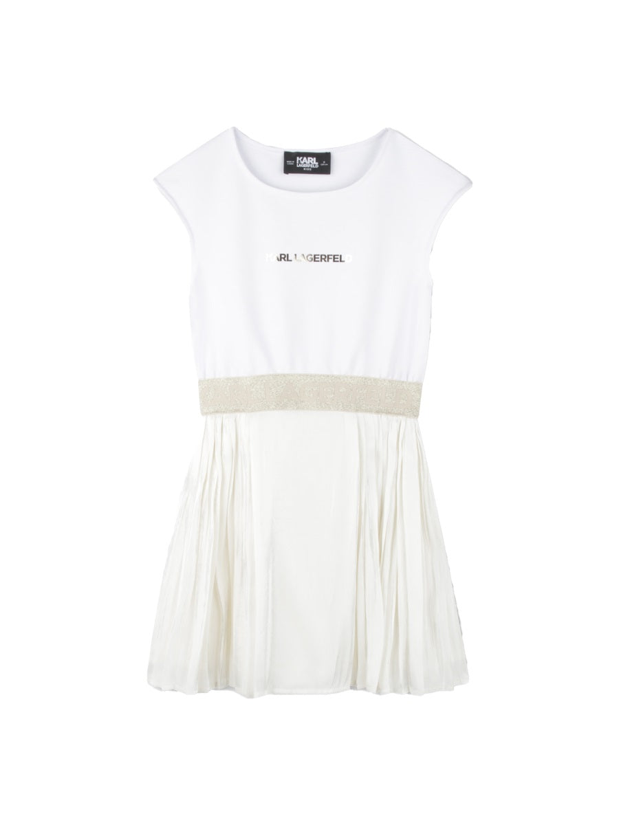 KARL LAGERFELD Chic Mini Dress for Girls