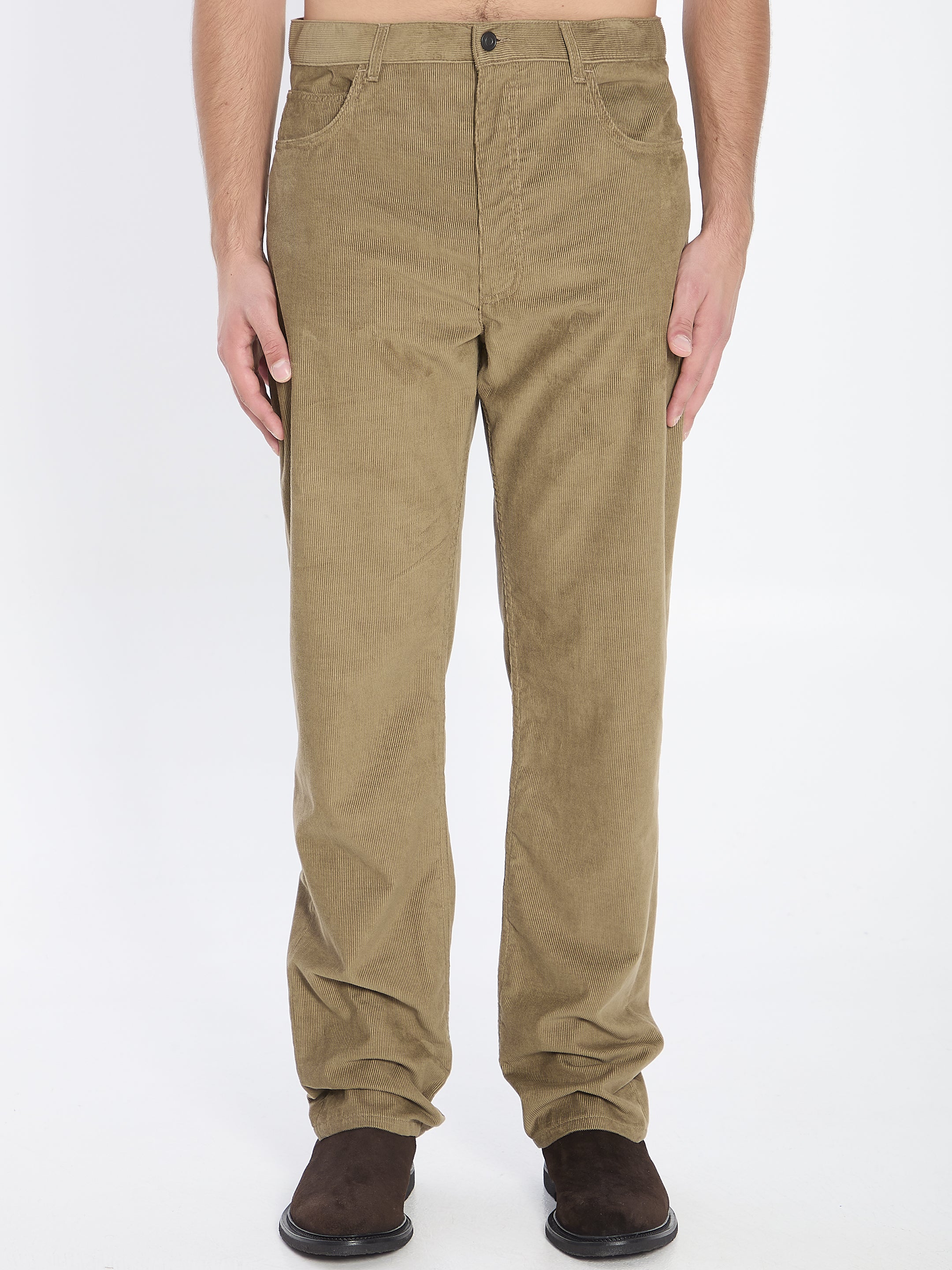 THE ROW Mid-Rise Corduroy Trousers for Men - Size 34