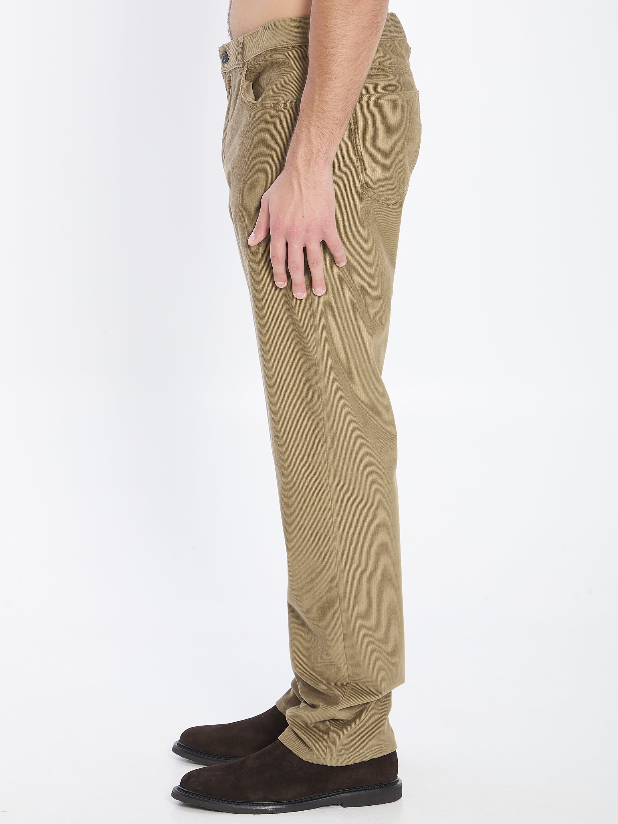 THE ROW Mid-Rise Corduroy Trousers for Men - Size 34