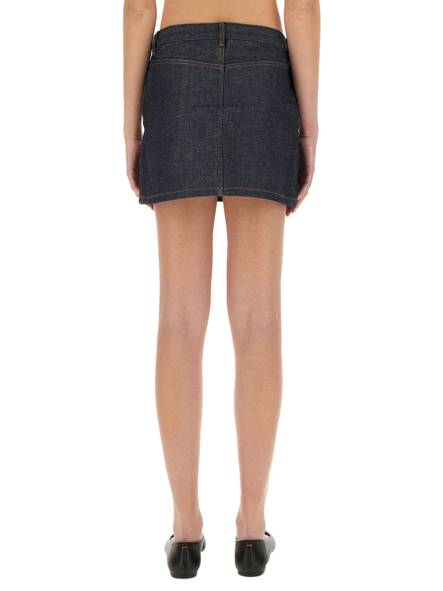 A.P.C. Classic Cotton Mini Skirt - Size 36