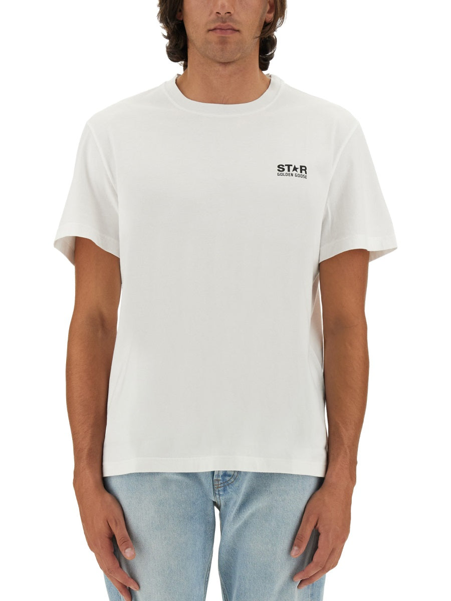 GOLDEN GOOSE Classic Logo T-Shirt for Men - SS26 Collection